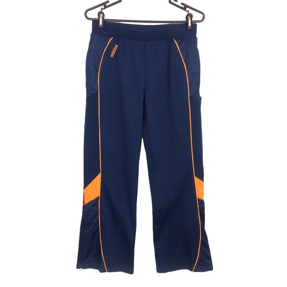 Adidas Blue Orange Red Sweatpants Women's Size Medium - Picture 1 of 9